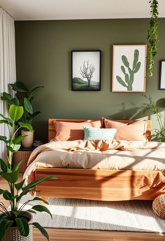 21 IKEA Bedroom Ideas That Will Transform Your Space Into a Cozy Sanctuary! - 9. Nature-Inspired Decor