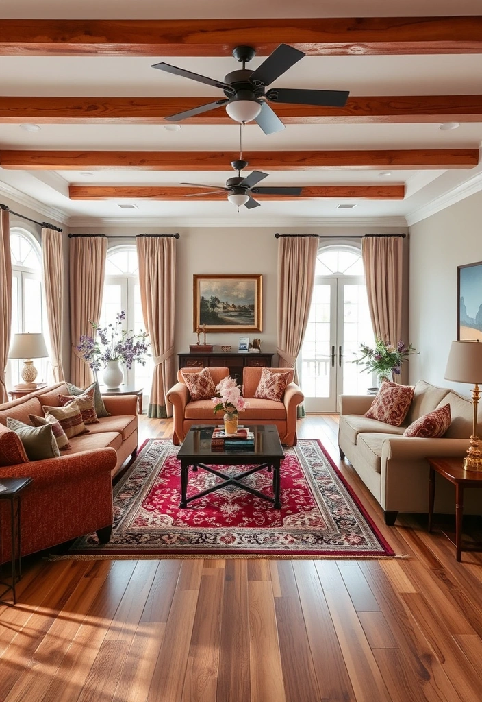 21 Traditional Living Room Ideas That'll Make You Feel Right at Home (You Won't Believe #15!) - 21. Open Layout Living Rooms