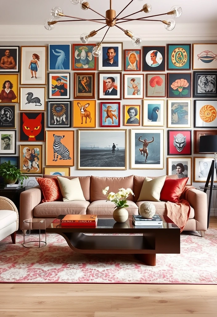 21 Modern Living Room Ideas That Will Transform Your Space (Number 12 Will Blow Your Mind!) - 14. Artful Arrangements