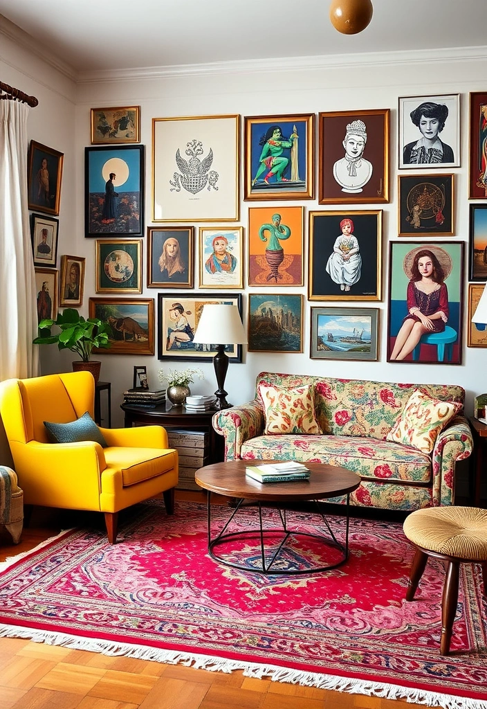 21 Modern Living Room Ideas That Will Transform Your Space (Number 12 Will Blow Your Mind!) - 6. Eclectic Mix