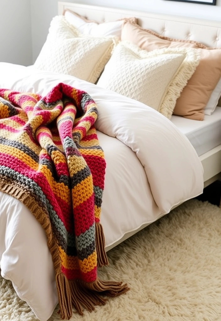 21 Guest Bedroom Ideas That Will Make Your Visitors Never Want to Leave! - 11. Cozy Blankets and Throws