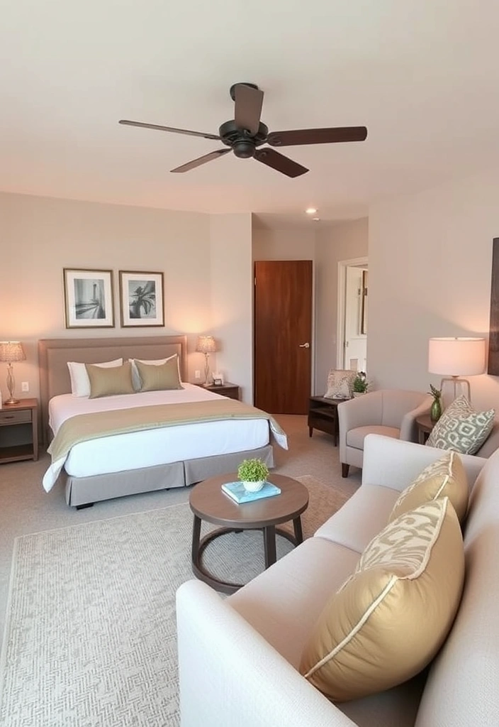21 Guest Bedroom Ideas That Will Make Your Visitors Never Want to Leave! - 20. Open Floor Plan