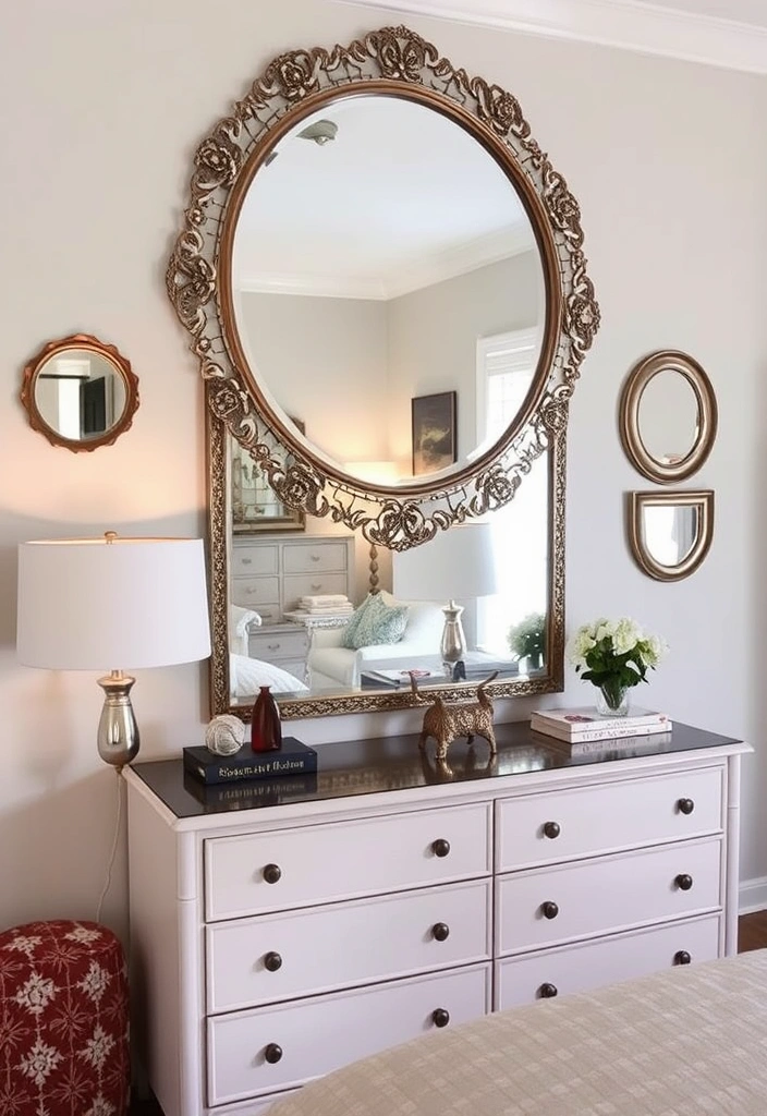 21 Guest Bedroom Ideas That Will Make Your Visitors Never Want to Leave! - 17. Incorporating Mirrors