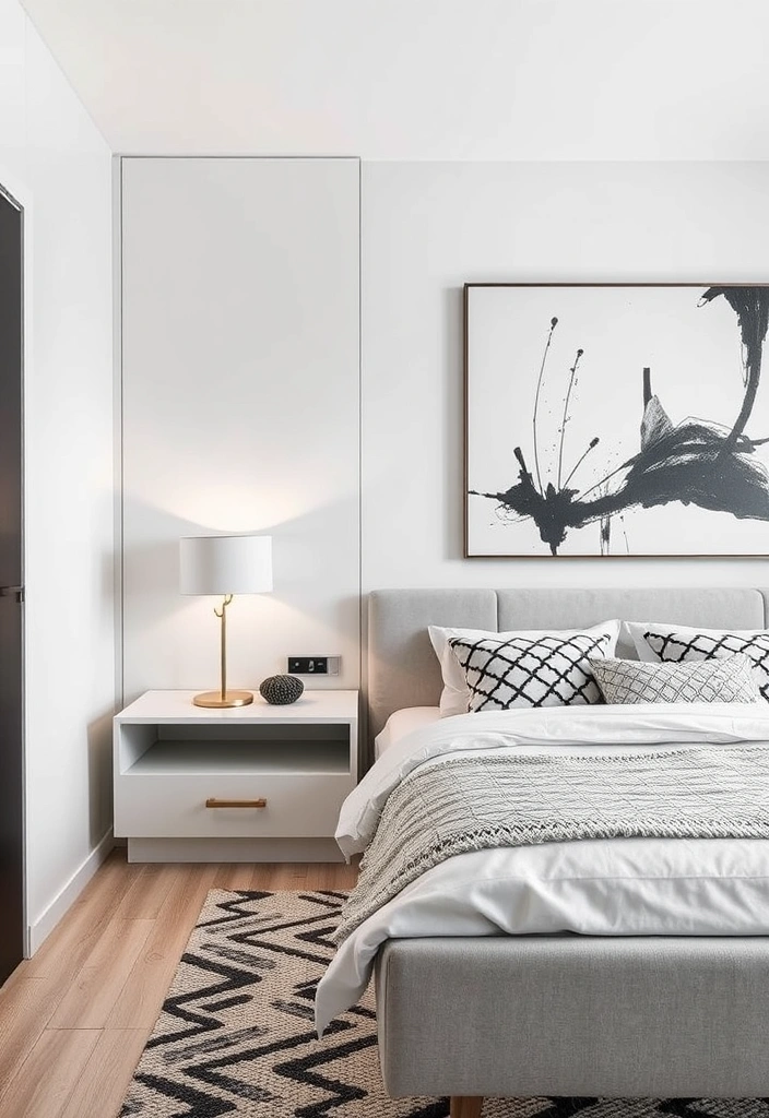21 Stunning Girls Bedroom Decor Ideas That'll Make You Say 'I Want That!' - 3. Modern Minimalist Haven