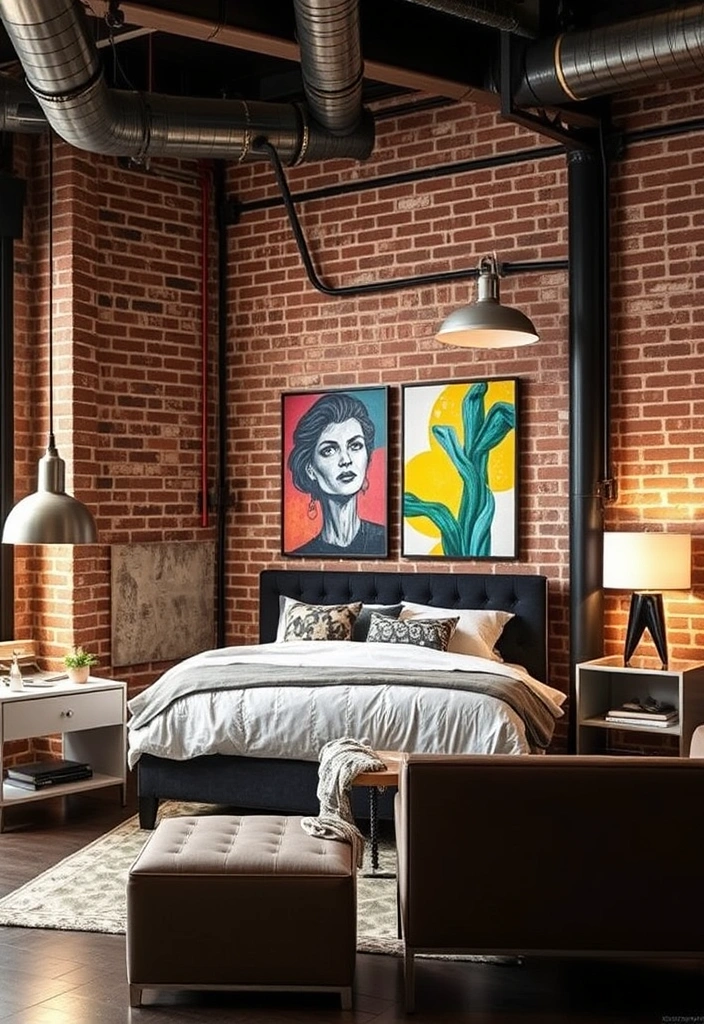 21 Stunning Girls Bedroom Decor Ideas That'll Make You Say 'I Want That!' - 15. Urban Loft Vibes