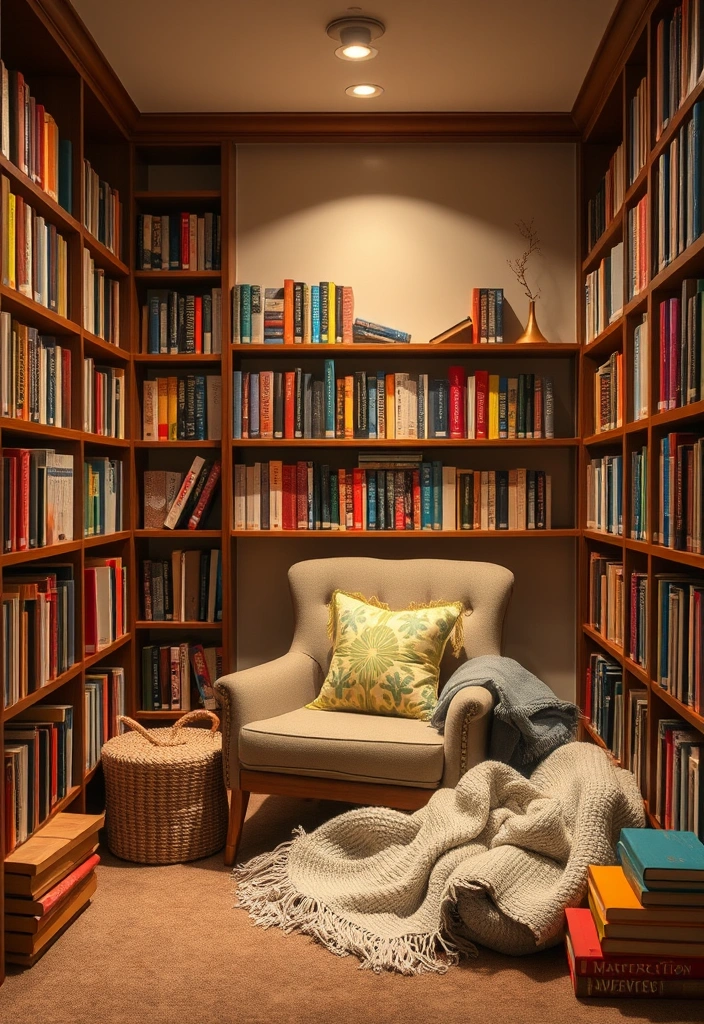 21 Stunning Girls Bedroom Decor Ideas That'll Make You Say 'I Want That!' - 18. Cozy Reading Nook