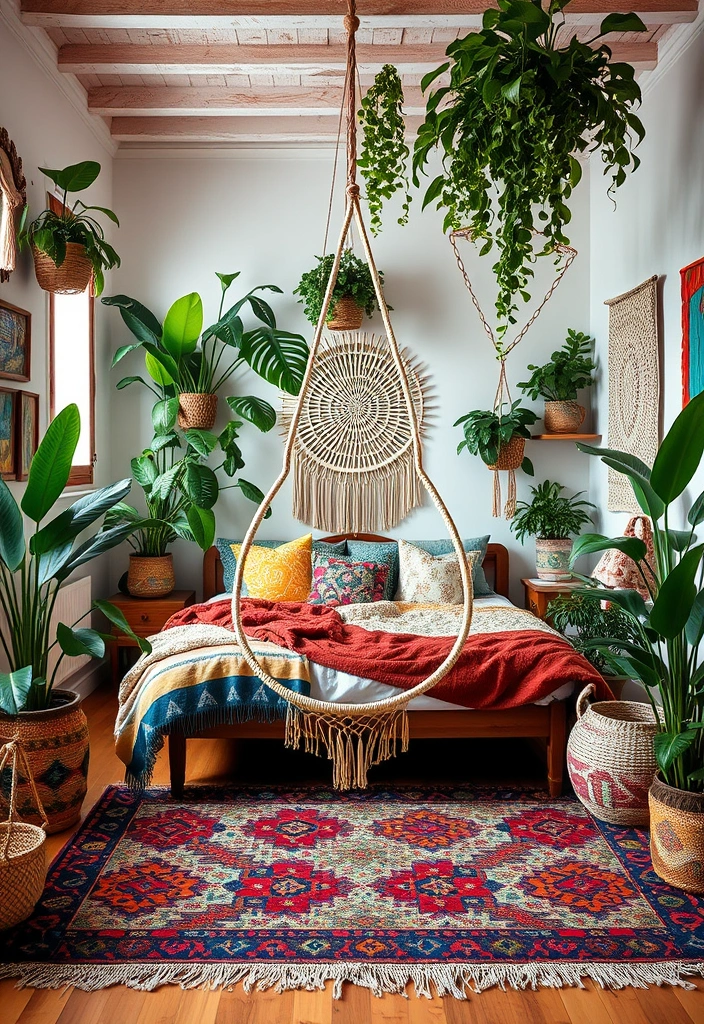 21 Stunning Girls Bedroom Decor Ideas That'll Make You Say 'I Want That!' - 2. Bohemian Chic Oasis