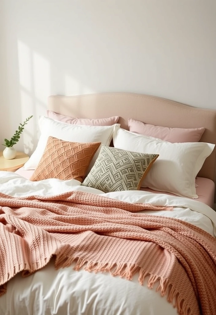 21 Cozy Bedroom Ideas That'll Make You Feel Like You're Sleeping on a Cloud! - 14. Comfy Bedding