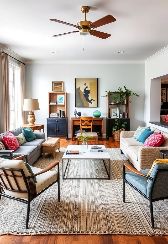 21 Grunge Room Decor Ideas That'll Make You Want to Transform Your Space! - 18. Mix and Match Furniture