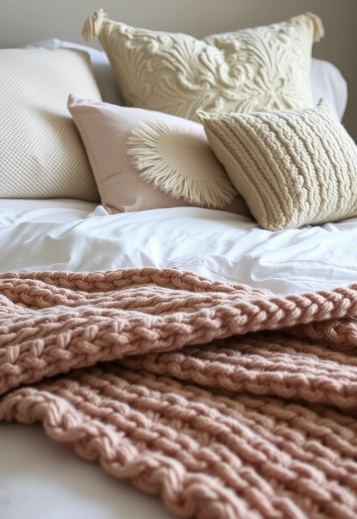 21 Cozy Bedroom Decor Ideas That'll Make You Want to Snuggle In! - 1. Layered Textiles