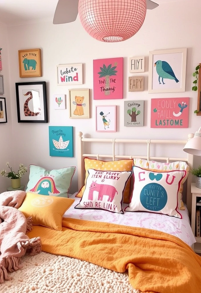 21 Cozy Bedroom Decor Ideas That'll Make You Want to Snuggle In! - 17. Whimsical Decor
