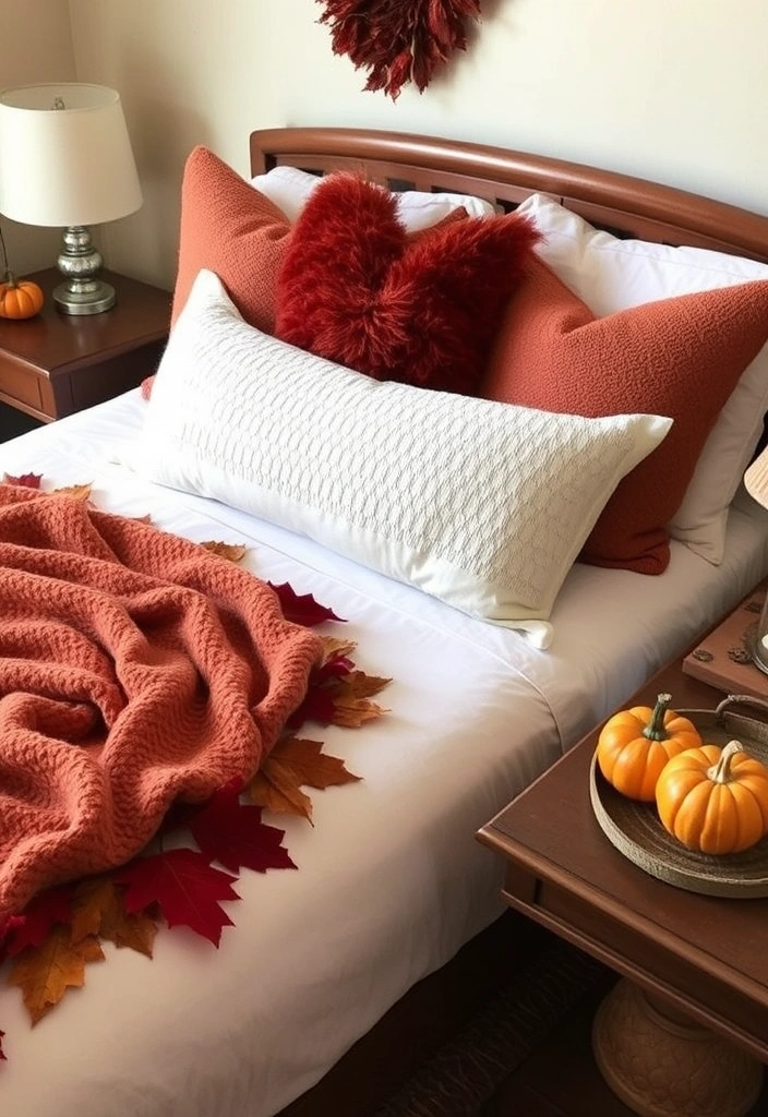 21 Cozy Bedroom Decor Ideas That'll Make You Want to Snuggle In! - 20. Seasonal Decor