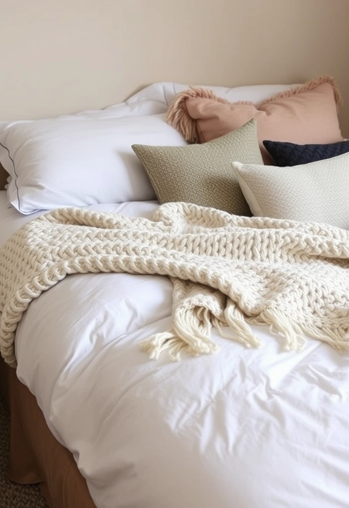 21 Cozy Bedroom Inspo You Need to See (Your Dream Space Awaits!) - 1. Layered Textiles for Ultimate Comfort