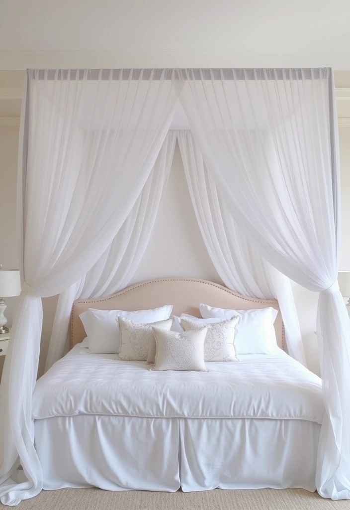 21 Cozy Bedroom Ideas You Need to See (Your Dream Space Awaits!) - 7. Cozy Canopy Beds