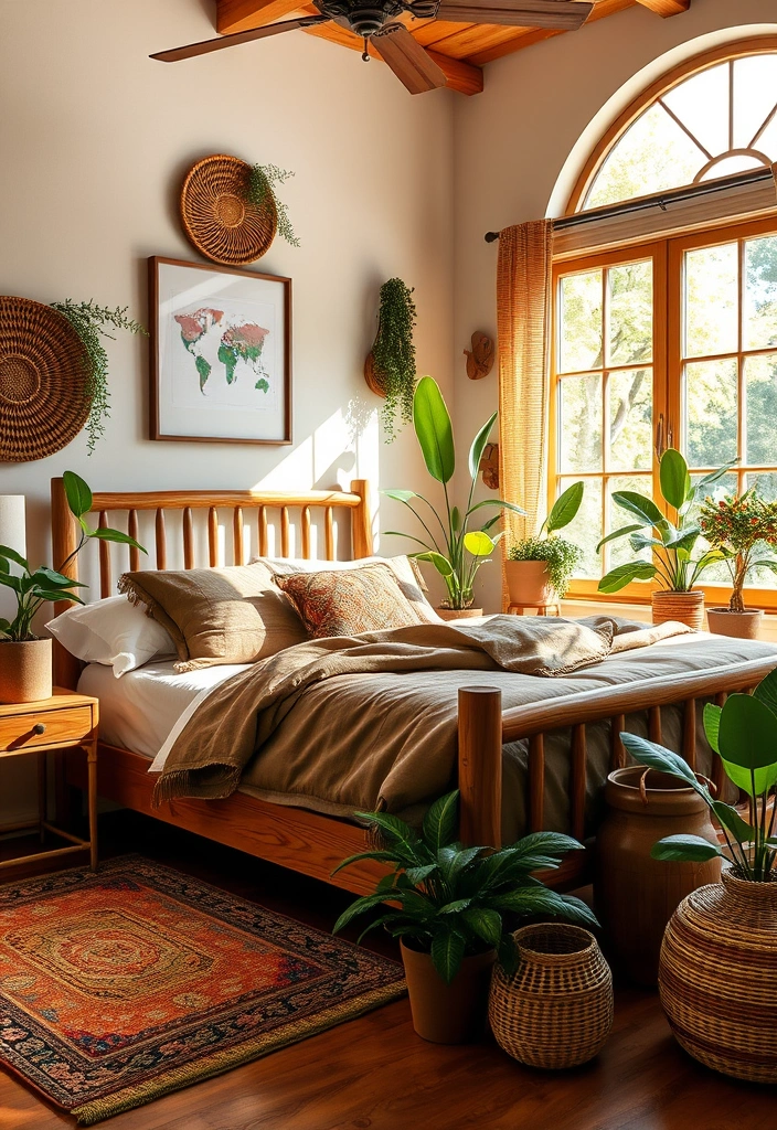 21 Cozy Bedroom Ideas You Need to See (Your Dream Space Awaits!) - 5. Nature-Inspired Decor