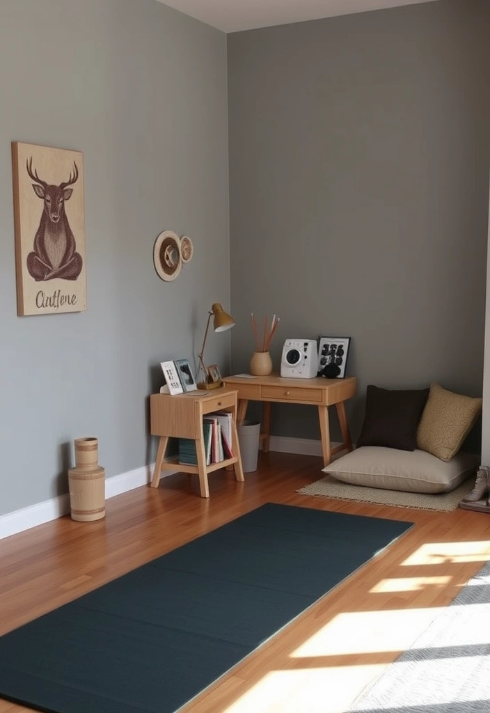 21 Meditation Room Ideas That'll Transform Your Space into a Zen Oasis! - 13. Multi-Purpose Meditation Room