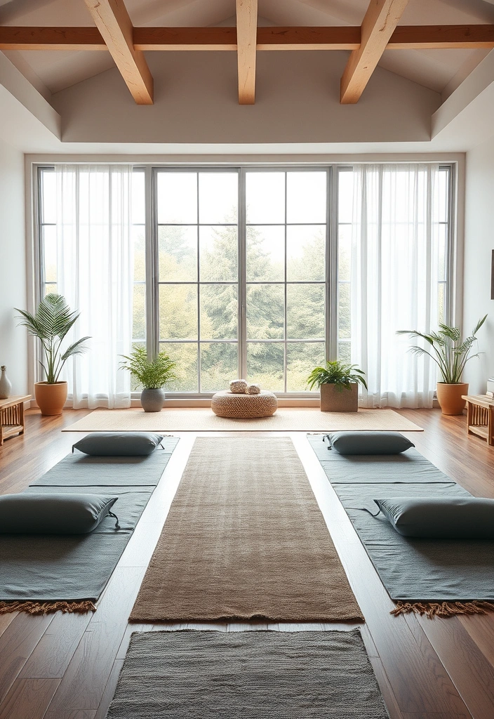 21 Meditation Room Ideas That'll Transform Your Space into a Zen Oasis! - 14. Thoughtful Furniture Arrangement