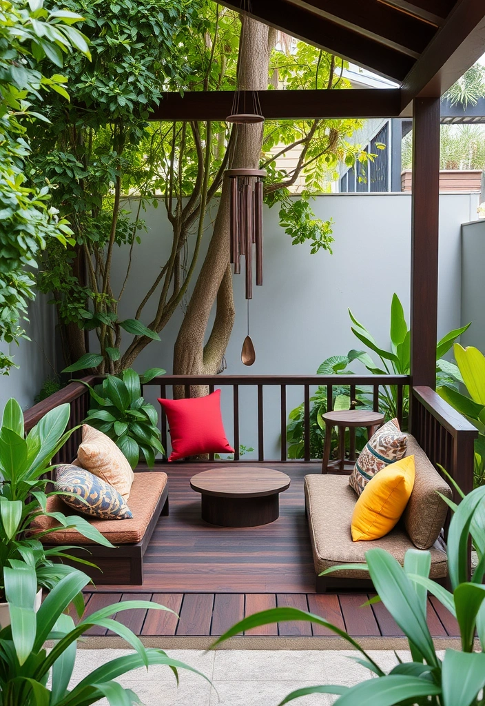 21 Meditation Room Ideas That'll Transform Your Space into a Zen Oasis! - 15. Outdoor Meditation Space